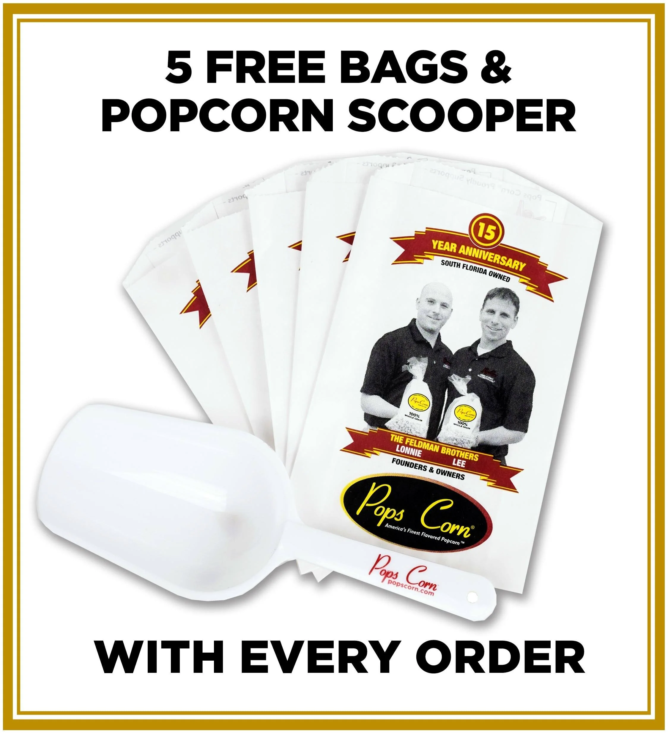 2 Gallon Gold Signature Popcorn Tin – Choose Up to 3 Flavors | Gourmet Gift Tin | Free Shipping | Pops Corn®🏆🥇🏆 - Image 3