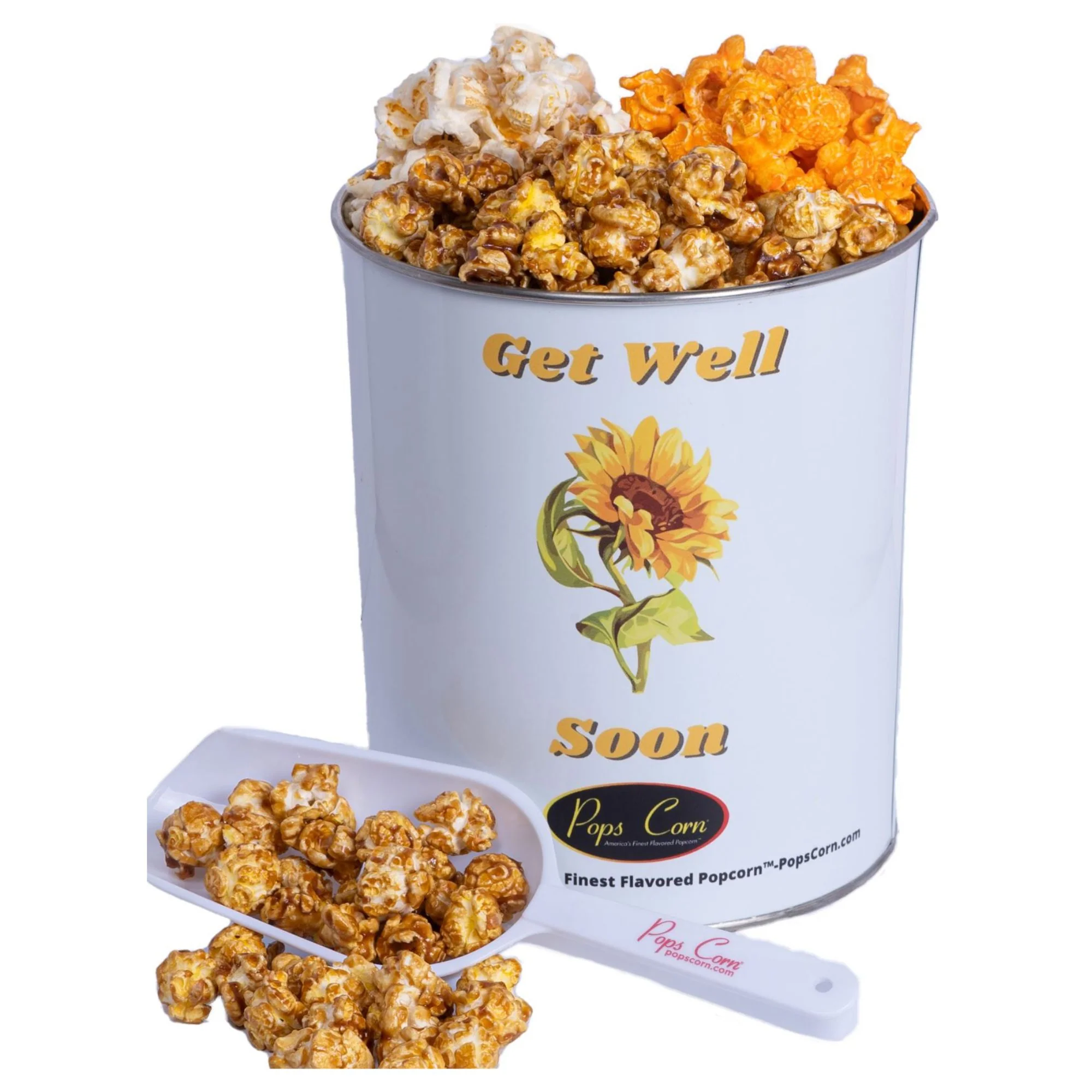 1 Gallon Get Well Popcorn Tin – Free Shippin - Image 12