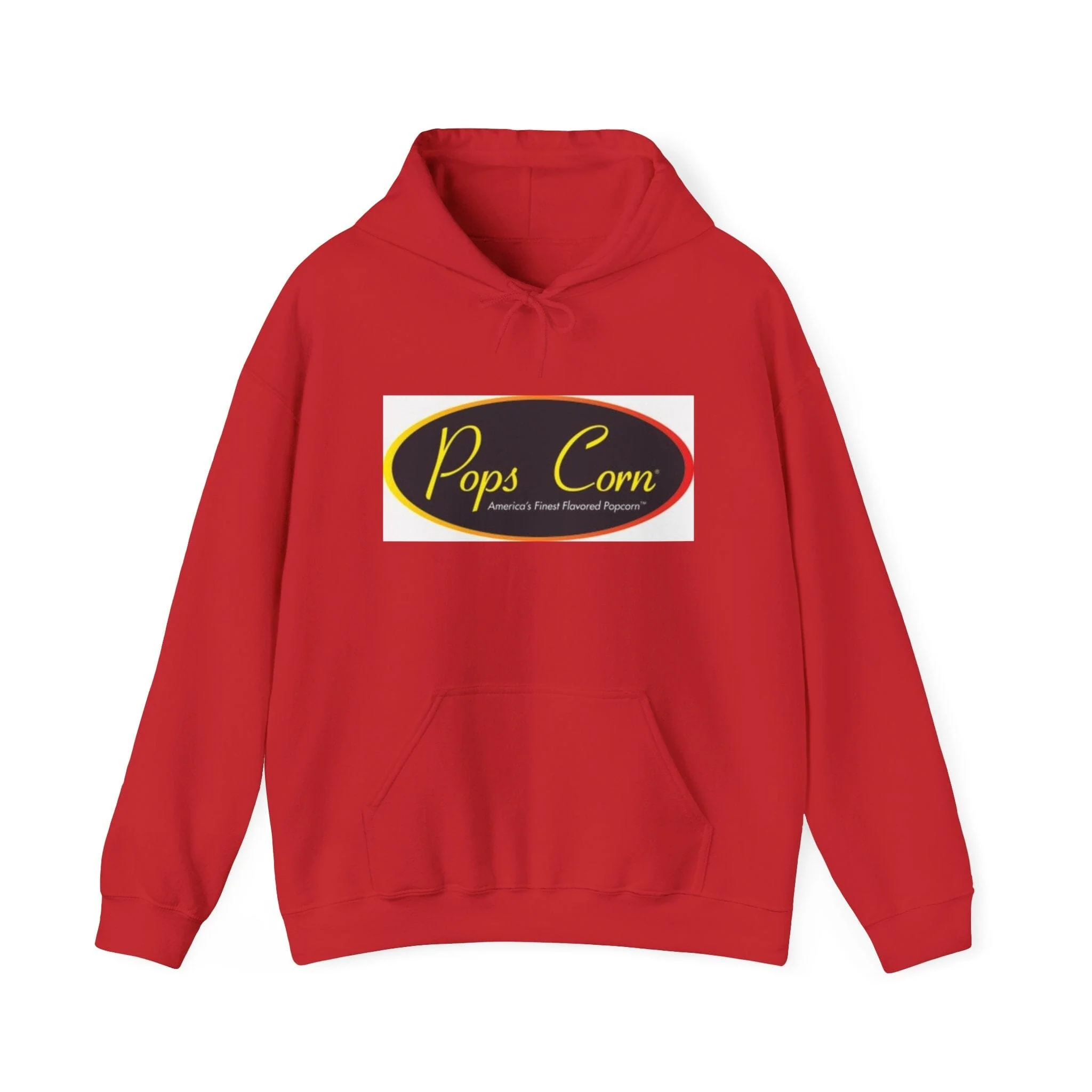 Pops Corn Logo Hoodie — Retro Movie Snack Popcorn Sweatshirt - Image 3